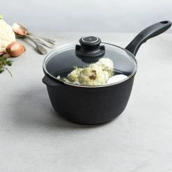 Swiss Diamond | HD Sauce Pan With Lid - 8" (3.2 Qt.) -Cuisinart Sales Shop xd6720c v3