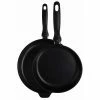 Swiss Diamond | XD 2-Piece Set - Fry Pan Duo ( 9.5" & 11") -Cuisinart Sales Shop xdset602frontview